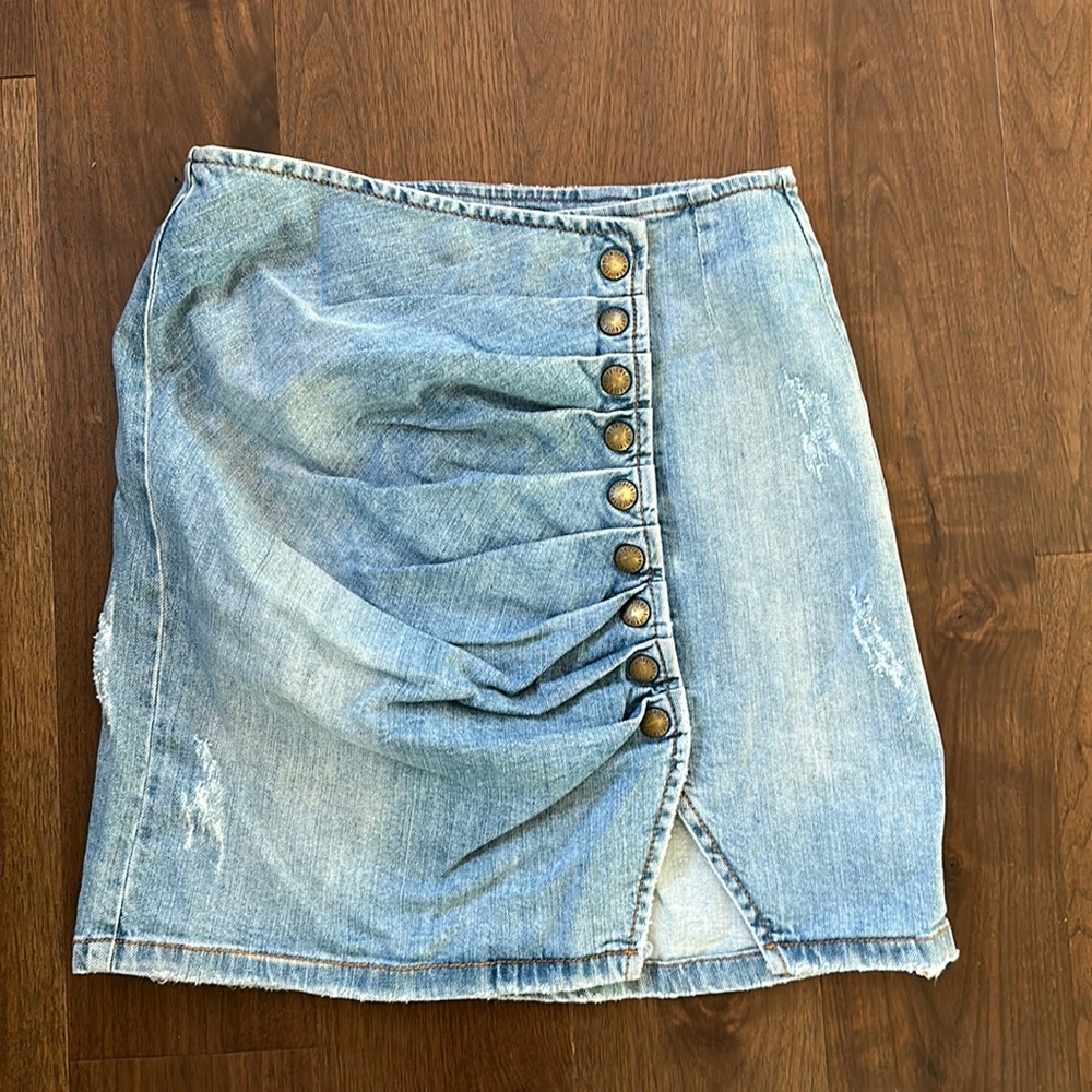 Retrofete denim skirt